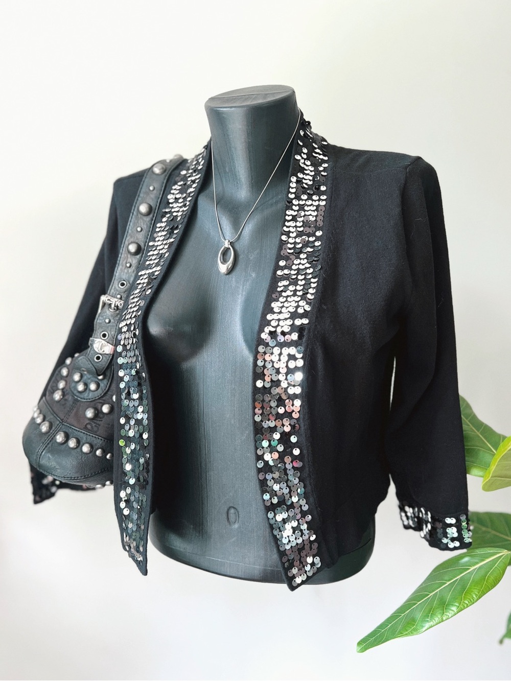 2006 Vintage Peter Nygård | y2k Sequin Cardigan🪩